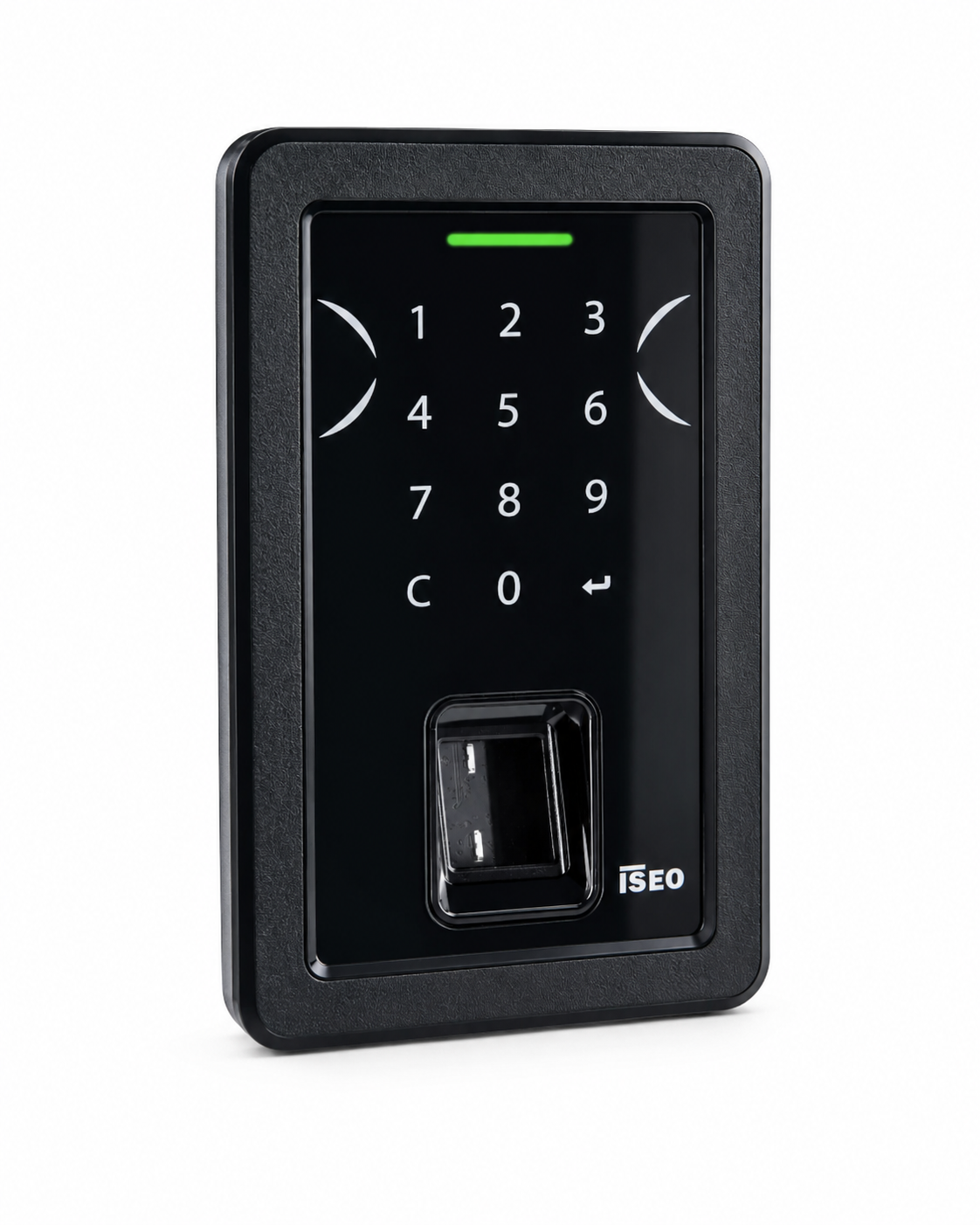 ISEO biometric keypad with fingerprint reader — accessory for X1R Smart